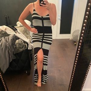 Ultra soft fitted button down maxi dress